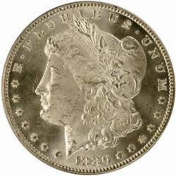 1880/79-CC Morgan Silver $1. Reverse of 1878.