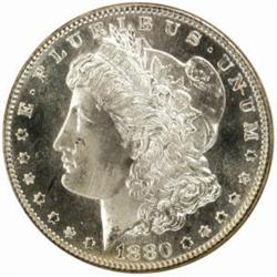 1880-S Morgan Silver $1. MS68 * (NGC)