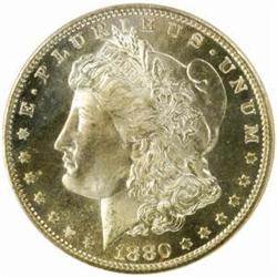 1880-S Morgan Silver $1. MS67 * (NGC)