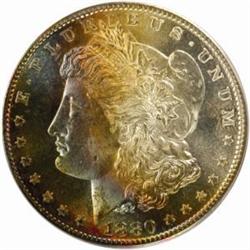 1880-S Morgan Silver $1. MS66 (PCGS)