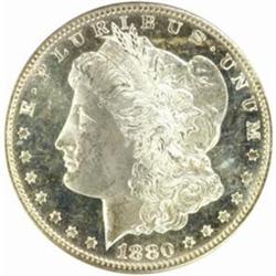 1880-S Morgan Silver $1. MS64 DMPL (PCGS)