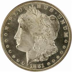 1881-CC Morgan Silver $1. MS66 PL (PCGS)