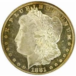 1881-CC Morgan Silver $1. MS64 DMPL (PCGS)
