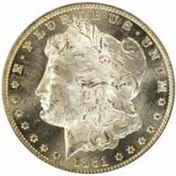 1881-CC Morgan Silver $1. MS63 (PCGS)