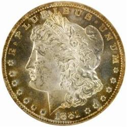 1881-CC Morgan Silver $1. MS63 (NGC)