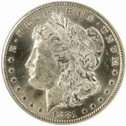 1881-CC Morgan Silver $1. MS63 (NGC)