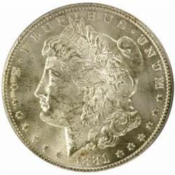 1881-CC Morgan Silver $1. MS62 (PCGS)