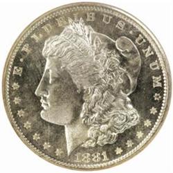 1881-S Morgan Silver $1. MS68 * (NGC)