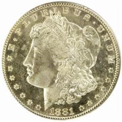 1881-S Morgan Silver $1. MS65 DMPL (PCGS)
