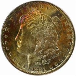 1881-S Morgan Silver $1. MS64 (PCGS)