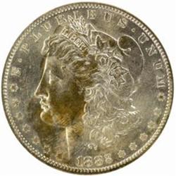 1882-O/S Morgan $1. VAM-4, Recessed S. MS62 (NGC)