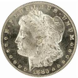 1883 Morgan Silver $1. MS64 DMPL (PCGS)