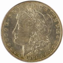 1904-S Morgan Silver $1. MS63 (PCGS)