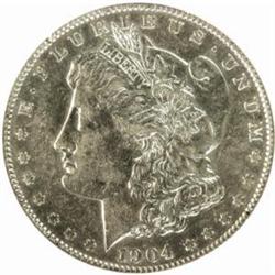 1904-S Morgan Silver $1. AU50 (PCGS)