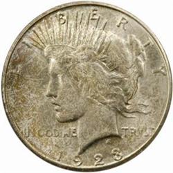 1923-S Peace Silver $1. MS65 (PCGS)
