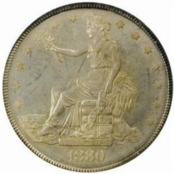 1880 Trade $1. PR62 (PCGS)