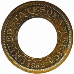 1852 Pattern G$1. Judd-147. PR65BN (NGC) CAC