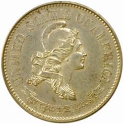 1870 Pattern Dime. Judd-855, PR63 (PCGS)