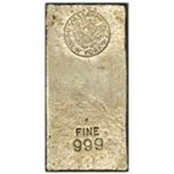 Silver Ingot US Assay Office. No 971/22. 42.40 Oz