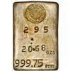 Silver Ingot No. 295/249. 20.68 Oz. 999.75 Fine.