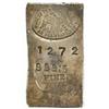 Image 1 : Silver Ingot No. 1272. 11.99 Oz. 999.5 Fine.