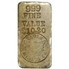 Silver Ingot. No. 380. 7.91 Oz. 999 Fine