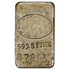 Silver Ingot. San Francisco Mint.