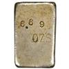 Image 2 : Silver Ingot No. 1726. 6.69 Oz. 999.5 Fine.