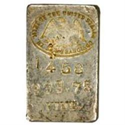 Silver Ingot No. 1458. 6.28 Oz. 999.75 Fine.