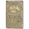 Silver Ingot No. 1263. 5.56 Oz. 999.75 Fine.