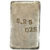 Image 2 : Silver Ingot No. 2455. 5.29 Oz. 999.5 Fine.