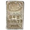 Silver Ingot No. 5843. 5.25 Oz. 999.75 Fine.
