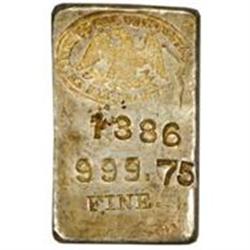 Silver Ingot No. 1886. 5.18 Oz. 999.75 Fine.