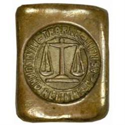 Silver Ingot. Arizona Territory 1.33 Oz. 925 Fine