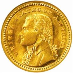 1903 Louisiana Purchase Expo G$1. MS64 (PCGS)