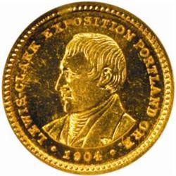 1904 Lewis and Clark G$1. MS64 PL (NGC)