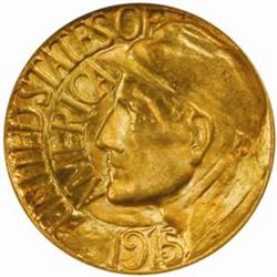 1915-S Panama-Pacific Exposition G$1. MS66 (NGC)