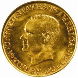 1917 McKinley G$1. MS66 (NGC)