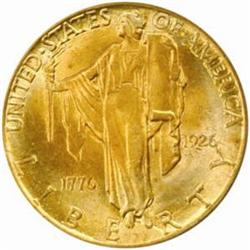 1926 Sesqui of American Independence $2.5. MS64