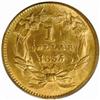 Image 2 : 1855 G$1. AU58 (PCGS)