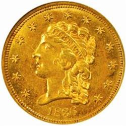 1836 Classic $2.5. Script 8.