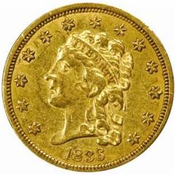 1836 Classic $2.5. Script 8. EF40 Scratched