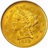 Image 1 : 1852 Liberty $2.5. MS63 (NGC)