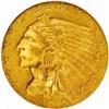 Image 1 : 1912 Indian $2.5. MS63 (NGC)
