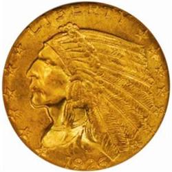 1926 Indian $2.5. MS64 (NGC)