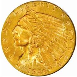 1926 Indian $2.5. MS63 (PCGS)