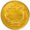 Image 2 : 1861 $3 Gold Piece. MS62 (PCGS)