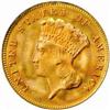 Image 1 : 1878 $3 Gold Piece. MS66 (PCGS)