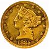 Image 1 : 1885 Liberty $5. PR55 (NGC)