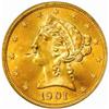 Image 1 : 1901/0-S Liberty $5. FS-301. MS63 (PCGS)